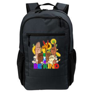 ASL Be Kind Sign Language Daily Commute Backpack