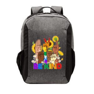 ASL Be Kind Sign Language Vector Backpack