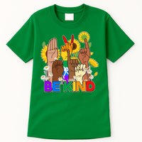 ASL Be Kind Sign Language Tall T-Shirt