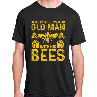 Apiary Bee Keeper An Old Man With His Bees Beekeeping Adult ChromaSoft Performance T-Shirt