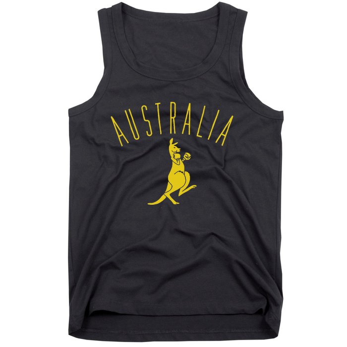 Australia Boxing Kangaroo Tank Top