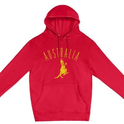 Australia Boxing Kangaroo Premium Pullover Hoodie