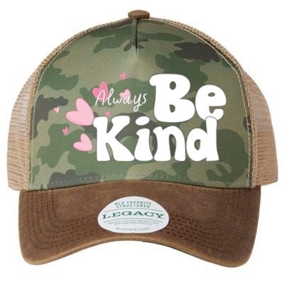 Always Be Kind Positivity Spirit Work And School Gift Legacy Tie Dye Trucker Hat