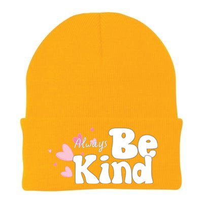 Always Be Kind Positivity Spirit Work And School Gift Knit Cap Winter Beanie