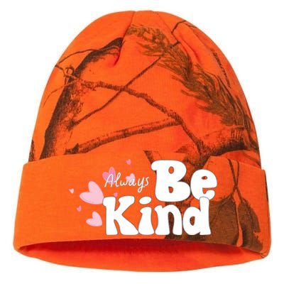 Always Be Kind Positivity Spirit Work And School Gift Kati Licensed 12" Camo Beanie