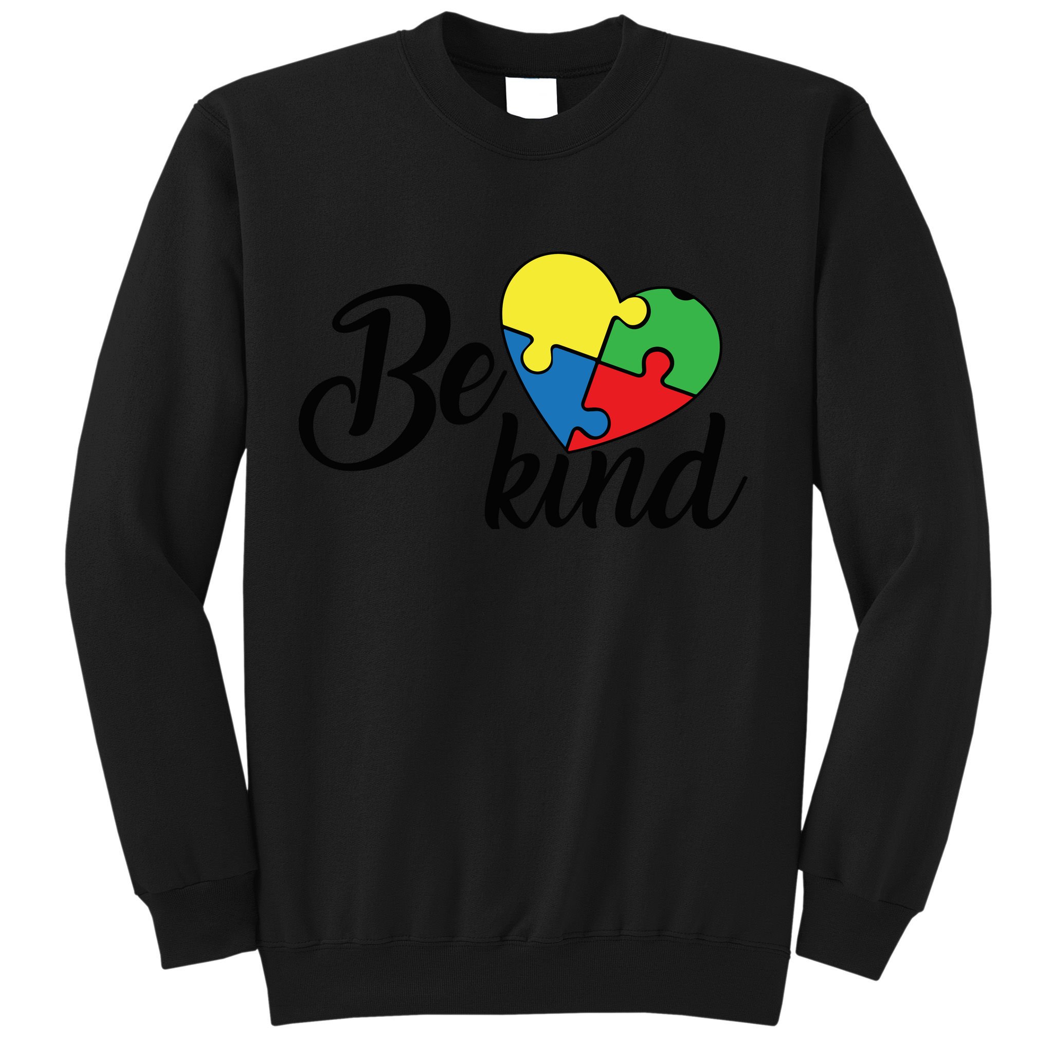 Autism, Be Kind Heart, Autism Awareness Sweatshirt