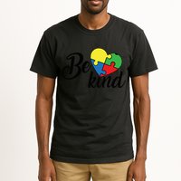 Autism, Be Kind Heart, Autism Awareness Tall T-Shirt
