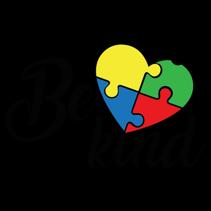 Autism, Be Kind Heart, Autism Awareness Impact Tech Backpack