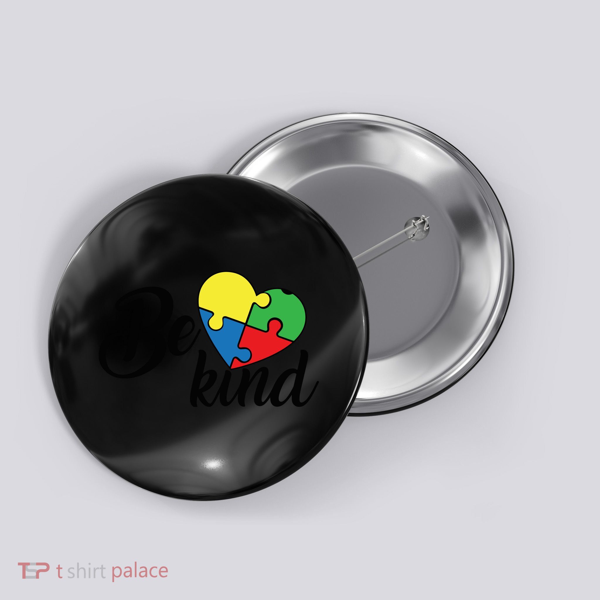 Autism, Be Kind Heart, Autism Awareness Button