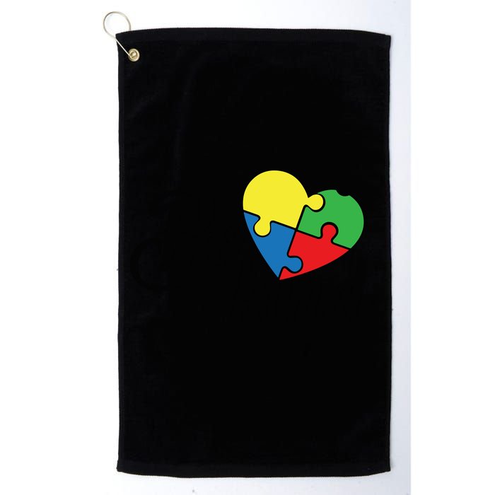Autism, Be Kind Heart, Autism Awareness Golf Towel