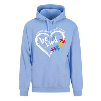 Autism Be Kind Women Blue Be Kind Autism Awareness Unisex Surf Hoodie