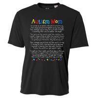 Autism Be Kind Autism Awareness For Autism Mom Cooling Performance Crew T-Shirt