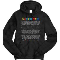 Autism Be Kind Autism Awareness For Autism Mom Tie Dye Hoodie