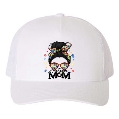 Autism Be Kind Autism Awareness For Autism Mom Yupoong Adult 5-Panel Trucker Hat