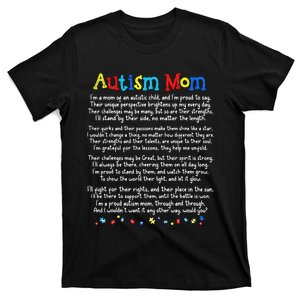 Autism Be Kind Autism Awareness For Autism Mom T-Shirt