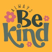 Always Be Kind Kindness Inspirational Sustainable Knit Beanie