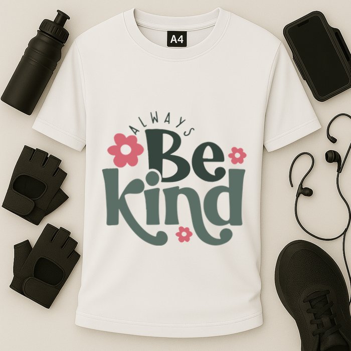 Always Be Kind Kindness Inspirational Performance Shirt