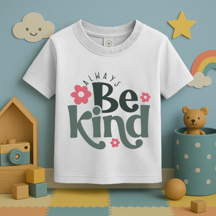 Always Be Kind Kindness Inspirational Toddler T-Shirt
