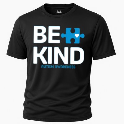 Autism Be Kind E Kind Autism Awareness Cooling Performance Crew T-Shirt