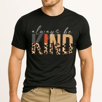 Always Be Kind Leopard Positive Kindness People Quote Cooling Performance Crew T-Shirt