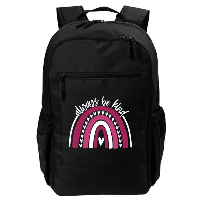 Always Be Kind Inspirational Rainbow Backpack