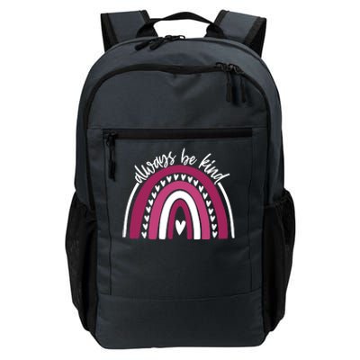 Always Be Kind Inspirational Rainbow Daily Commute Backpack