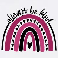 Always Be Kind Inspirational Rainbow Cool Comfort Performance Bucket Hat