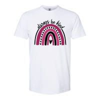 Always Be Kind Inspirational Rainbow Softstyle® CVC T-Shirt