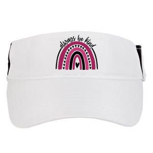 Always Be Kind Inspirational Rainbow Adult Drive Performance Visor