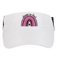 Always Be Kind Inspirational Rainbow Adult Drive Performance Visor