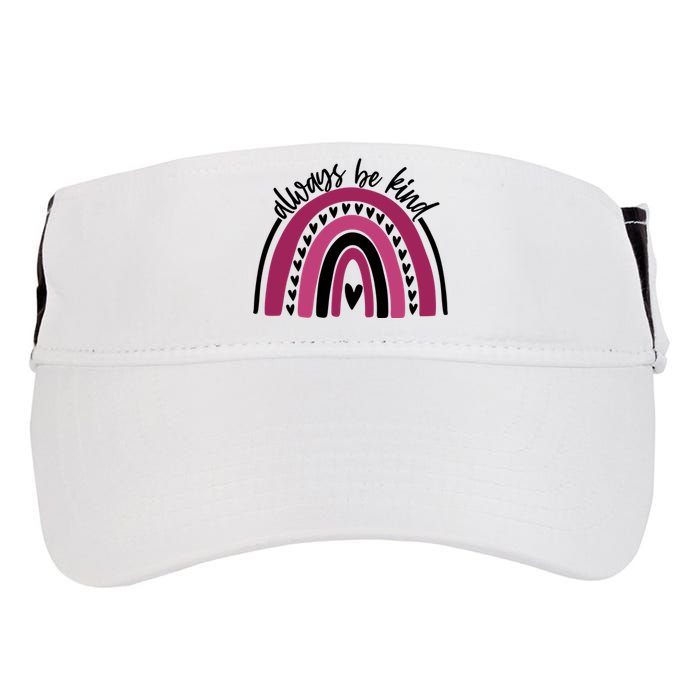 Always Be Kind Inspirational Rainbow Adult Drive Performance Visor