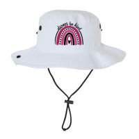 Always Be Kind Inspirational Rainbow Bucket Hat