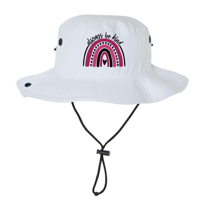 Always Be Kind Inspirational Rainbow Bucket Hat