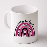 Always Be Kind Inspirational Rainbow Mug