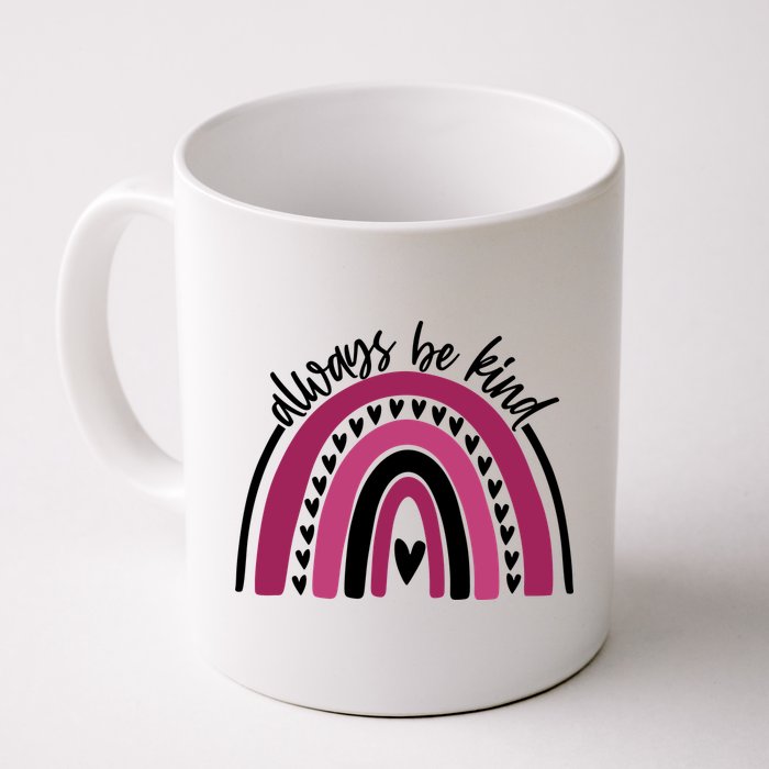 Always Be Kind Inspirational Rainbow Mug