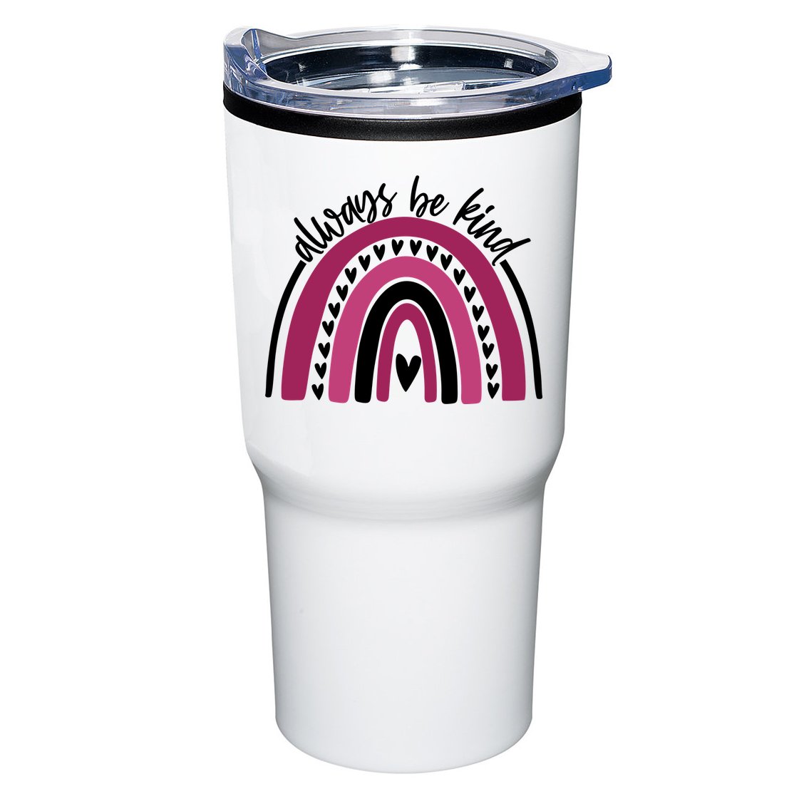 Always Be Kind Inspirational Rainbow Tumbler