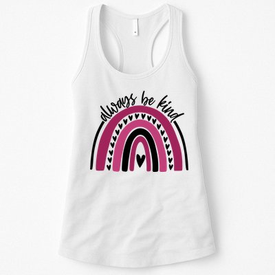 Always Be Kind Inspirational Rainbow Womens Tank Top