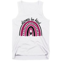 Always Be Kind Inspirational Rainbow Tank Top