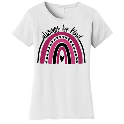 Always Be Kind Inspirational Rainbow Women's T-Shirt