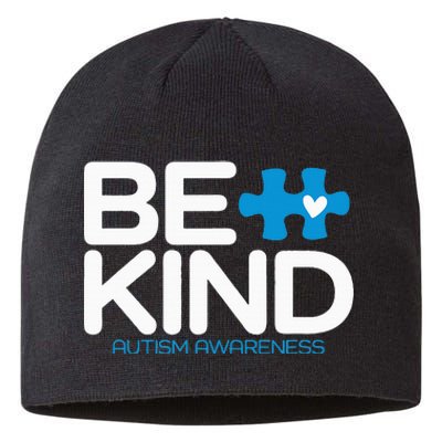 Autism Be Kind Women Be Kind Autism Awareness Sustainable Beanie