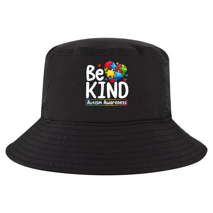 Autism Be Kind Be Kind Autism Awareness Cool Comfort Performance Bucket Hat