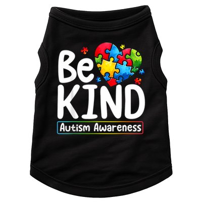 Autism Be Kind Be Kind Autism Awareness Doggie Tank