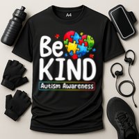 Autism Be Kind Be Kind Autism Awareness Performance Shirt