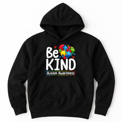 Autism Be Kind Be Kind Autism Awareness Hoodie