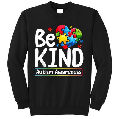 Autism Be Kind Be Kind Autism Awareness Sweatshirt
