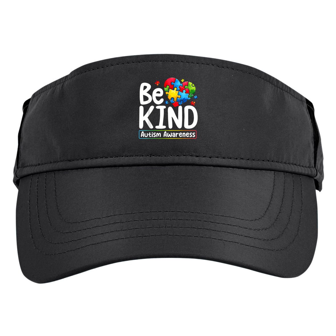Autism Be Kind Be Kind Autism Awareness Adult Drive Performance Visor