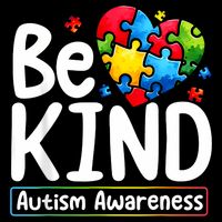 Autism Be Kind Be Kind Autism Awareness 16 in Basic Backpack