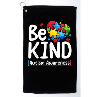 Autism Be Kind Be Kind Autism Awareness Golf Towel