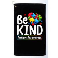 Autism Be Kind Be Kind Autism Awareness Golf Towel