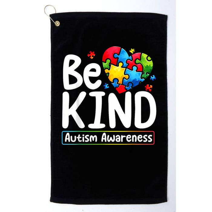 Autism Be Kind Be Kind Autism Awareness Golf Towel